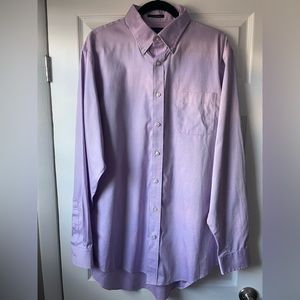 Like new Lands End no iron shirt 17-37 traditional fit tall button down